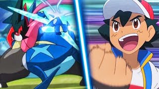 Finally Ash Greninja Returns in Aim to be Pokemon Master 😍  Greninja Role in Last 11 Episode [upl. by Anelat]