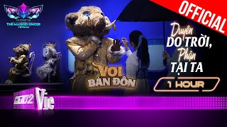 1 HOUR Duyên Do Trời Phận Tại Ta thẫm đẫm từng câu với Voi Bản ĐônThe Masked Singer Vietnam 2023 [upl. by Halimeda438]