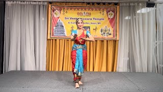 Jaganmohanane Krishna  Bharatanatyam by Megha C K [upl. by Enirod370]