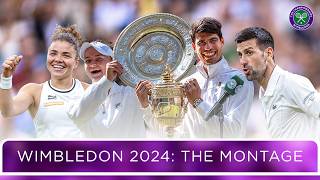 Wimbledon 2024 The Montage  All the best moments from an unforgettable Championships [upl. by Lenka]