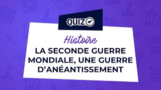 📚 Quiz dHistoire  la Seconde Guerre mondiale  une guerre danéantissement Brevet [upl. by Fitzgerald]