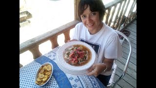 Encebollado de pescado  Receta fácil de Ecuador tutorial [upl. by Avad]