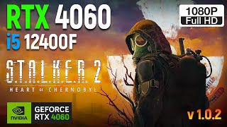 STALKER 2  RTX 4060  i5 12400F  Native  DLSS  FG  1080p [upl. by Yerffeg]