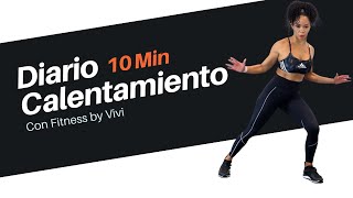 CALENTAMIENTO  MINI CARDIO ABS 🔥 Adelgaza con solo 10 minutos al dia [upl. by Iv]