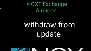 NCX EXCHANGE AIRDROPS  how to withdraw  Ncxt new update withdraw [upl. by Rozella]