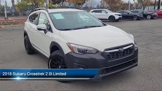 2018 Subaru Crosstrek 20i Limited Sport Utility Livermore Brentwood San Leandro Concord Tracy [upl. by Cohette]