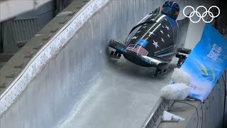 Bobsleigh Beijing 2022  Womens Monobob Heats 3amp4 highlights [upl. by Terag301]