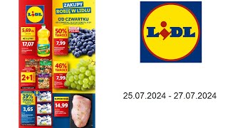 Gazetka Lidl PL  25072024  27072024  Od czwartku [upl. by Veljkov]