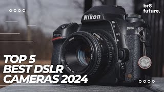 Best DSLR Cameras 2024 🚀📸 Top 5 Best DSLR Cameras in 2024 [upl. by Dyraj]