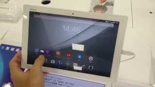 Sony Xperia Z4 Tablet SO05G  Handson [upl. by Koziarz]