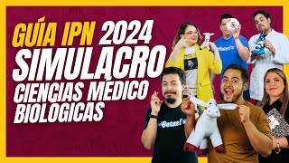 Resolviendo el examen simulacro de la guía del IPN 2024 de Cs médico biológicas [upl. by Esinal]