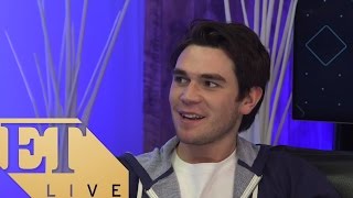 KJ Apa from The CWs Riverdale  ET LIVE [upl. by Philina]