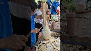 Must Try Edible Dwarf Coconut Tree of Vietnam  Coconut Tree Cutting Skills [upl. by Adlaremse]