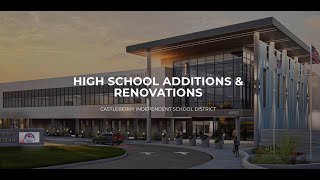 WRA Architects  Castleberry ISD  High School Additions amp Renovations  Animation [upl. by Berthoud597]