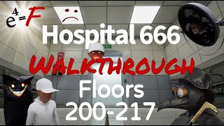 Hospital 666 Walkthrough Floors 200217 [upl. by Hentrich]