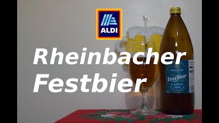 Aldi Rheinbacher Festbier [upl. by Lindsley98]