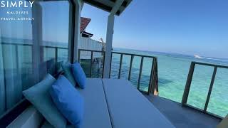 Oblu Xperience Aliafushi Maldives  Water Villa Room Tour [upl. by Ibrad299]