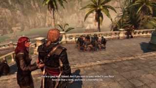 Assassins Creed 4 Ending Credits Song The Parting Glass  AC4 Ending [upl. by Oeramed222]