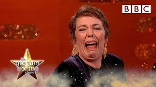 Why Olivia Colman kept crying when playing the Queen 👑  BBC [upl. by Litton371]