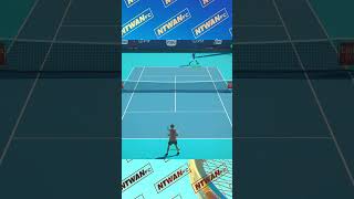 Perfect Baseline Forehand Attack Leaves Him Stunned  Top Spin 2K25  Career [upl. by Morven3]