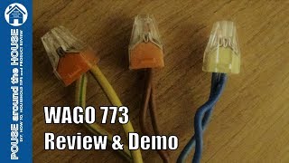 WAGO 773 connectors review and demo How to use with WAGOBOX Junction Box [upl. by Crotty]