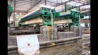 Filter Press In Clay Filtration [upl. by Bunde]