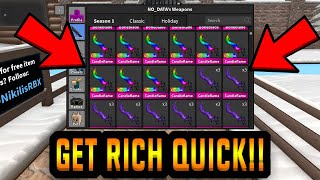 HOW TO GET RICH QUICK IN MURDER MYSTERY 2 WORKING 2022 TIPS AND TRICKS ROBLOX [upl. by Jerrie]