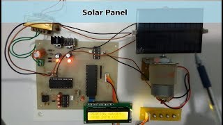 Solar panel tracking system using LDR and microcontroller [upl. by Sander497]