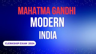 LAST MINUTES TOPICS FOR CLERKSHIP 2024 EXAM  MODERN INDIA [upl. by Karl]