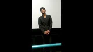 130720 Kim Soo Hyun Gwiyomi Dance  AMC Norwalk 20 [upl. by Ennire]