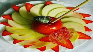 How to make Toffee Apple  Toffee Apple Recipe  Recette de Pomme dAmour [upl. by Aseeral]