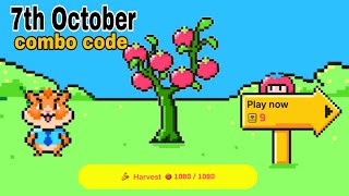 7th October Tomarket Airdrop Daily Combo Code  Tomarket Combo Code Today  Tomarket combo [upl. by Attenaj]