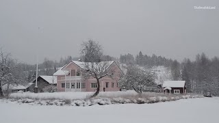 Winter in Swedish Village [upl. by Gabrila]