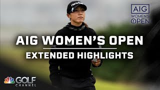 AIG Womens Open 2024 Round 4  EXTENDED HIGHLIGHTS  Golf Channel [upl. by Kathlene]