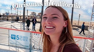 ice skating on the beach⛸❄️ brunch holiday cocktails amp piano jam sesh  vlogmas 2022 [upl. by Sivi]