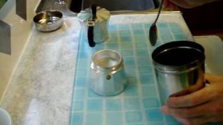 how to make a stovetop espresso part 1 [upl. by Euqinommod]