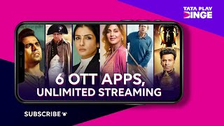 Tata Play Binge  Unbeatable Deal 6 OTT Apps Unlimited Streaming for Rs 199 [upl. by Odnalref]