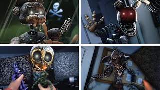 SFM FNAF FNaF Ignited Counter Jumpscares [upl. by Yemaj]