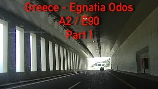 A2Egnatia Odos to Igoumenitsa Greece part 1 [upl. by Maharba]