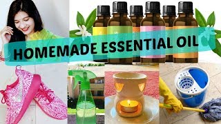 DIYs Tips amp Tricks using essential oils  How to make essential oil at home in Hindi  AVNI [upl. by Lleynod]