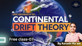 Lecture  7 geographyContinental Drift Theory by Aarushi mam [upl. by Clarabelle]