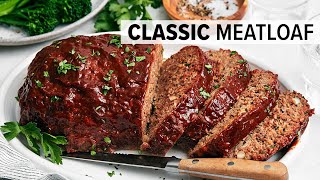 BEST EVER MEATLOAF RECIPE  With the Tastiest Glaze [upl. by Petulia]