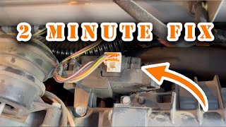 19992007 F250 amp F350 Blend Door Actuator Replacement [upl. by Xineohp]