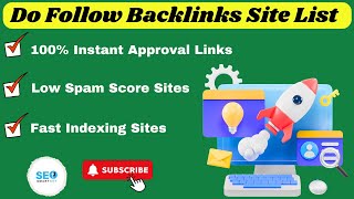 Do Follow Backlinks Site List 2024  Instant Approval Backlinks Seosmartkey [upl. by Augie]