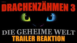 Drachenzähmen leicht gemacht 3 ™ Die geheime Welt  Trailer Reaktion deutsch  german [upl. by Aillij28]