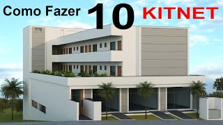 Como Fazer 10 KITNETS  passo a passo [upl. by Greenburg]