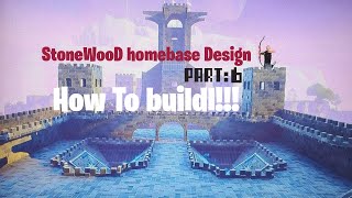 قلعة ستوونوود  stone wood castle part 6  how to build [upl. by Westland]