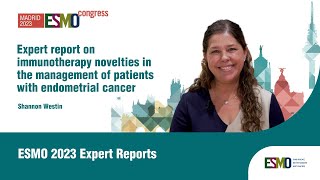 Expert video report on immunotherapy novelties in the management of patients with endometrial cancer [upl. by Nnyled566]