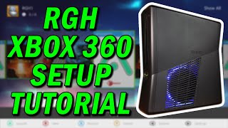 How To Set Up Your RGH Xbox 360 Aurora Dashlaunch XeXMenu [upl. by Aciruam896]