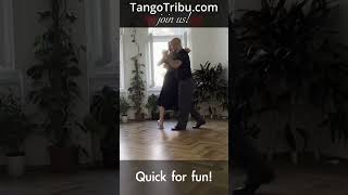 Dancing Rhythmic Milonguero Tango [upl. by Townsend]